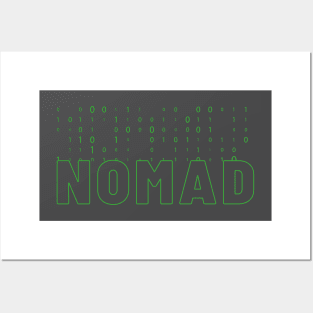 Digital Nomad Posters and Art